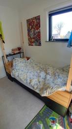 Bed 90×200cm de 4 balken gaan eraf, Huis en Inrichting, Slaapkamer | Bedden, Ophalen, Gebruikt, 90 cm, Eenpersoons