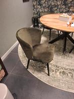 Groene Velvet Eetkamerstoel - Dok 2 (4 stuks), Ophalen of Verzenden