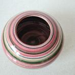 Mobach vaas Joke Stroes Regenboog serie roze groen 14 cm, Ophalen of Verzenden