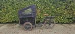 Elektrische bakfiets - Troy - met huif, Fietsen en Brommers, Fietsen | Bakfietsen, 4 kinderen of meer, Gebruikt, Elektrisch, Ophalen