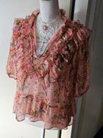 Superleuke ZARA Roezeltop/Blouse  L/XL incl.verzenden €24,-, Verzenden, Zo goed als nieuw, Maat 46/48 (XL) of groter