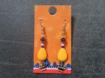 Nieuw oranje oorbellen oorbel oorbelletjes, Overige materialen, Hangers, Nieuw, Oranje