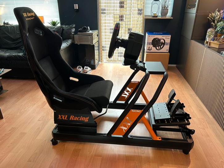 Playseat xxl racing met thrustmaster T598 nieuwstaat, Spelcomputers en Games, Spelcomputers | Sony PlayStation Consoles | Accessoires