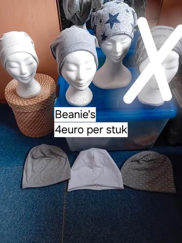 Chemo/ haarverlies  beanie's  beschikbaar voor biedingen