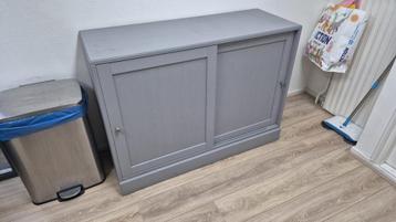 Ikea Buffetkast Havsta Grijs 121x47x89 cm