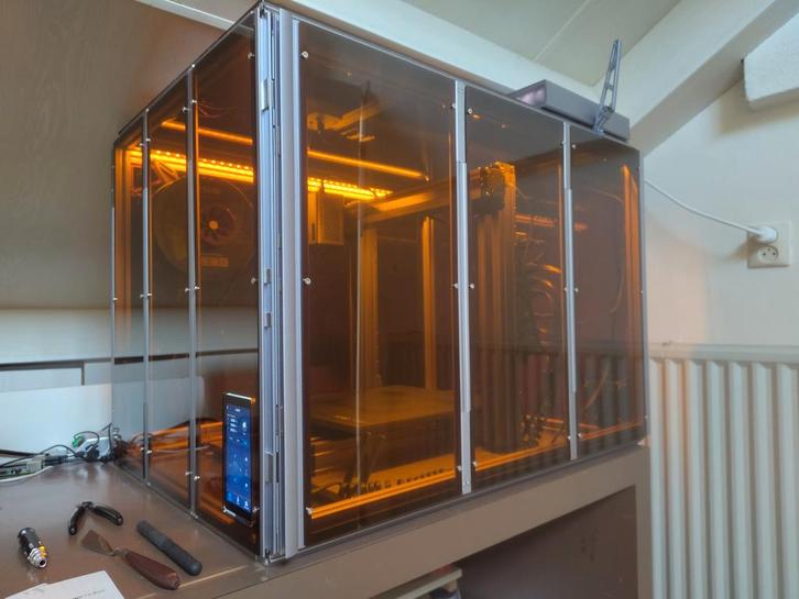 Snapmaker A350 3D Printer with dual-extruder, enclosure, ..., Computers en Software, 3D Printers, Gebruikt, Ingebouwde Wi-Fi, Ophalen