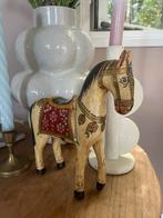 Vintage houten paard, Ophalen of Verzenden, Gebruikt, Dier