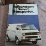 Volkswagen VW Bus Transporter T3 folder Nederlands origineel, Boeken, Volkswagen, Ophalen of Verzenden, Zo goed als nieuw