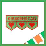 Kruikenstad Embleem – 3 hartjes, Verzenden, Nieuw, Carnaval, Accessoires