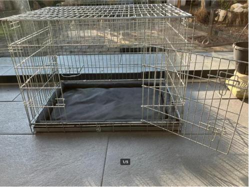 Stevige hondenbench 90x60x60, Dieren en Toebehoren, Hondenbenches, Gebruikt, Ophalen