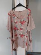 Mooie lange linnen blouse mt 50, Ophalen of Verzenden, Zo goed als nieuw, Blouse of Tuniek