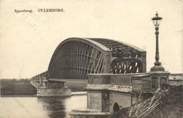 Spoorbrug. Culemborg. - 1919 gelopen beschikbaar voor biedingen