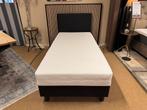 Boxspring 90x200cm Zwart stof Direct leverbaar €289,-, Ophalen, 90 cm, Eenpersoons, Zwart
