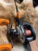 Abu Garcia Max STX Reel combo, Watersport en Boten, Ophalen of Verzenden, Zo goed als nieuw, Werphengel