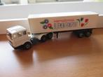 Efsi Mercedes Truck en Trailer Bloementransport, Hobby en Vrije tijd, Modelauto's | 1:87, Ophalen of Verzenden, Zo goed als nieuw