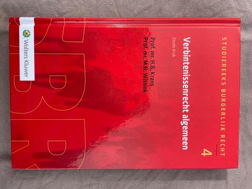 H.B. Krans - Verbintenissenrecht algemeen, Boeken, Studieboeken en Cursussen, Zo goed als nieuw, WO, Ophalen of Verzenden