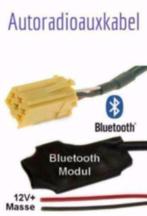 Smart 451 for two bluetooth aux kabel Iphone Samsung Mp3, Auto diversen, Autoradio's, Ophalen of Verzenden, Nieuw
