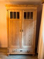 Oud grenen kast,, Huis en Inrichting, Kasten | Kledingkasten, Ophalen, Gebruikt, 100 tot 150 cm, Oud grenen, meidenkast of linnenkast