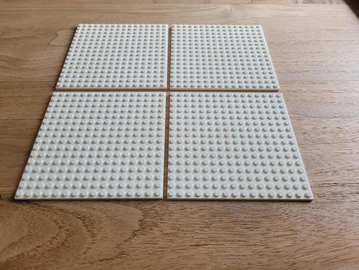 Partij N773=4x witte Nieuwe Lego platen 16x16, Kinderen en Baby's, Speelgoed | Duplo en Lego, Nieuw, Lego, Losse stenen, Ophalen of Verzenden