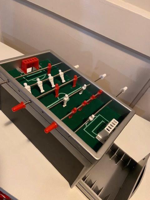 Retro miniaturen tafelvoetbal gokkastje speelkaarten kwartet, Verzamelen, Automaten | Gokkasten en Fruitautomaten, Zo goed als nieuw