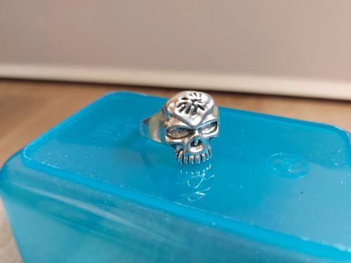 Schedel ring, Sieraden, Tassen en Uiterlijk, Ringen, Dame of Heer, Ophalen of Verzenden