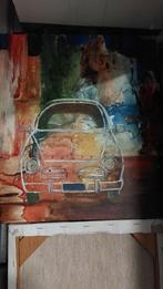 Abstract werk met Volvo Amazone, Ophalen of Verzenden