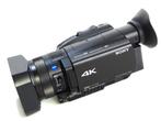 Sony FDR-AX700 ZGAN, teller slechts 5x10 uur, Boya Microfoon, Full HD, Ophalen of Verzenden, Zo goed als nieuw, 8 tot 20x
