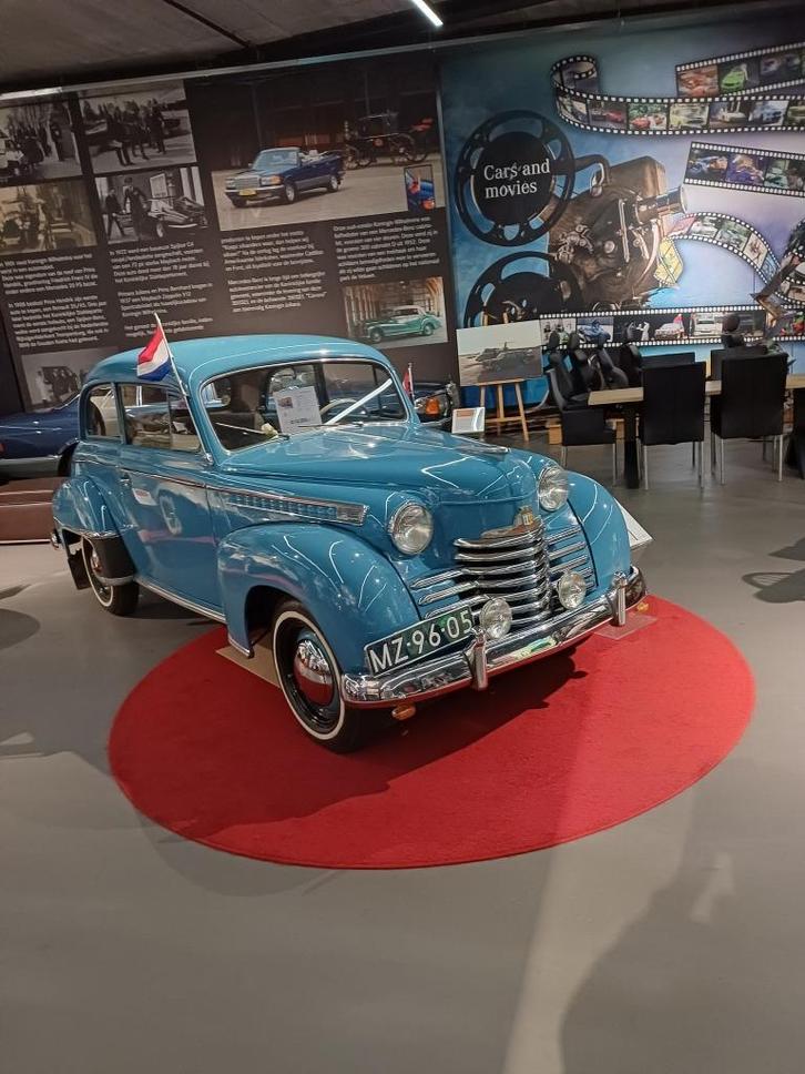 Opel Olympia 1952 te koop, Auto's, Oldtimers, Particulier, Opel, Benzine, Sedan, Handgeschakeld, Blauw, Overige kleuren, Stof