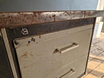 2x Gispen bureau's.  beschikbaar voor biedingen