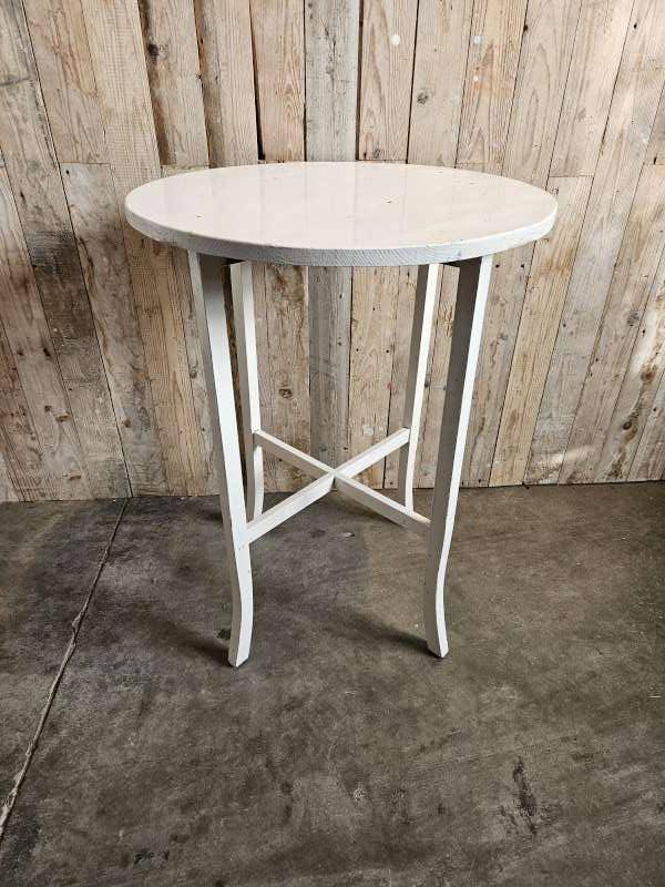 brocante tafeltje ``WOONWINKEL RUSTIEK``, Antiek en Kunst, Curiosa en Brocante, Ophalen of Verzenden