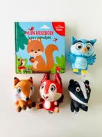 Mijn kiekeboek - Bosvriendjes, boek flapjes + bosdieren, Ophalen of Verzenden, Zo goed als nieuw, Uitklap-, Voel- of Ontdekboek