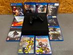 PlayStation 4 met diverse spellen, Ophalen of Verzenden, Met 1 controller, Original, 500 GB