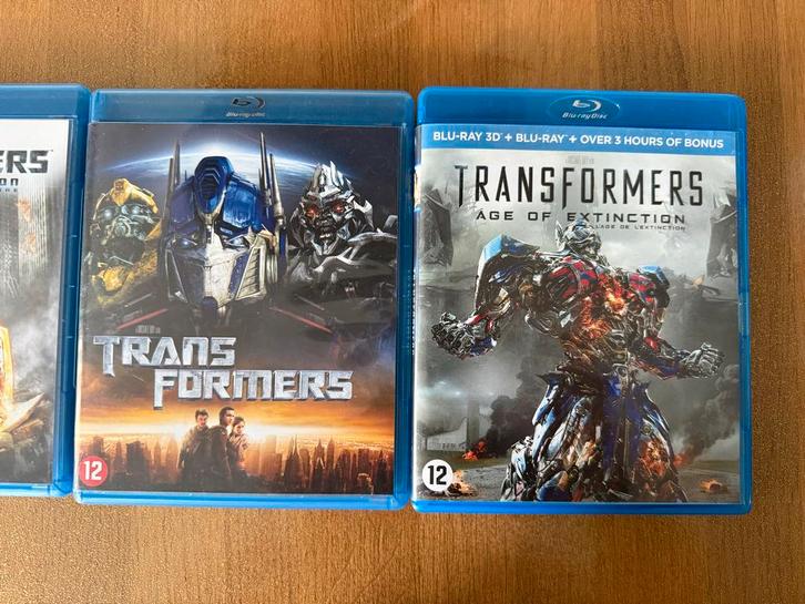 Transformers Films - DVD & Blu-Ray Collectie, Cd's en Dvd's, Blu-ray, Zo goed als nieuw, Actie, Boxset, Ophalen of Verzenden