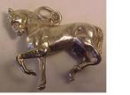 Prachtig zilveren hangertje paard (6232-285), Sieraden, Tassen en Uiterlijk, Ophalen of Verzenden, Zo goed als nieuw, Zilver, Zilver