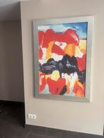 Jan Cremer - ‘Hartentulpen’ - grote zeefdruk, Antiek en Kunst, Ophalen
