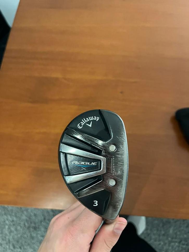 Callaway Rogue X Hybride 3, Sport en Fitness, Golf, Zo goed als nieuw, Club, Callaway, Ophalen