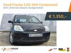 Ford Fiesta 1.25-16V Centennial, Voorwielaandrijving, 4 cilinders, 995 kg, Zwart