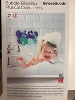 Muzikale Krab met Zeepbellen, Kinderen en Baby's, Speelgoed | Babyspeelgoed, Ophalen of Verzenden, Nieuw, Mobiel, Met licht