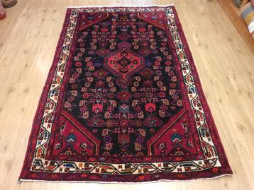 Vintage handgeknoopt perzisch tapijt hoesseinabad 230x146 beschikbaar voor biedingen