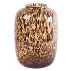 Vaas Cheetah Bulb Brown XL, Huis en Inrichting, Woonaccessoires | Vazen, Overige kleuren, Ophalen of Verzenden, Minder dan 50 cm