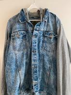Jeansjas met grijze mouwen maat X L, Kleding | Heren, Ophalen of Verzenden, Zo goed als nieuw, Grijs