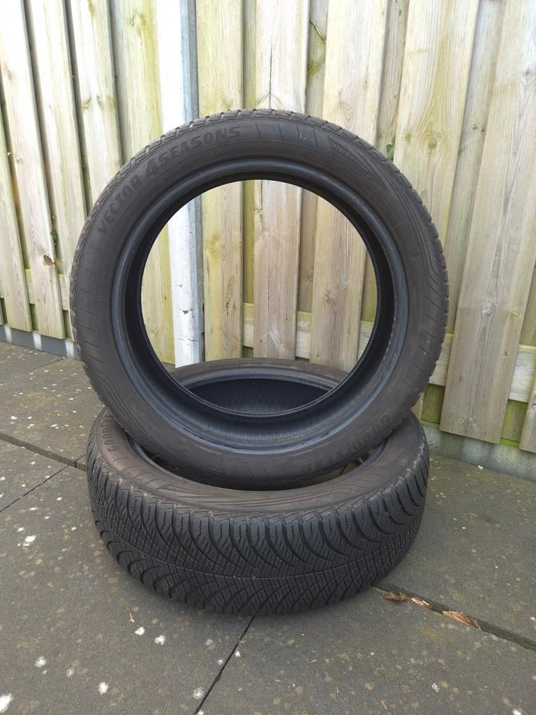❄️🌧☀️GoodYear Vector All-Season banden Renault Scenic❄️🌧☀️, Auto-onderdelen, Banden en Velgen, Ophalen, Gebruikt, All Season
