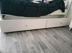 2 ikea Malm Bedlade - Wit, Huis en Inrichting, Ophalen