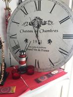 Mooie en groote klok( diameter 60cm), Antiek en Kunst, Antiek | Klokken, Ophalen