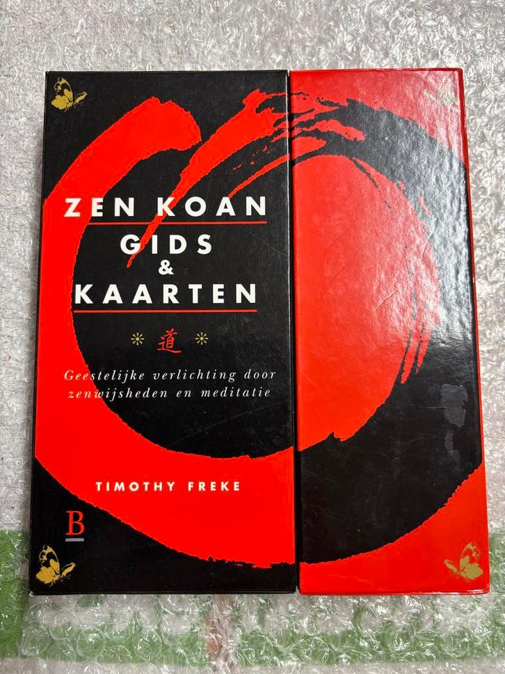 Zen Koan Gids & Kaarten - Timothy Freke, Boeken, Esoterie en Spiritualiteit, Zo goed als nieuw, Achtergrond en Informatie, Spiritualiteit algemeen