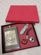 Euroxanty Heupflesset met Russisch Wapenschild, Verzamelen, Militaria | Algemeen, Ophalen, Overige soorten, Overige gebieden