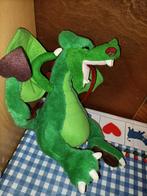 Groene draak knuffel Sprookjesboom Efteling 28 cm, Ophalen of Verzenden, Zo goed als nieuw, Beeldje of Poppetje