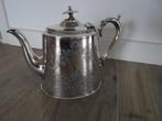 Engelse verzilverde theepot., Ophalen of Verzenden
