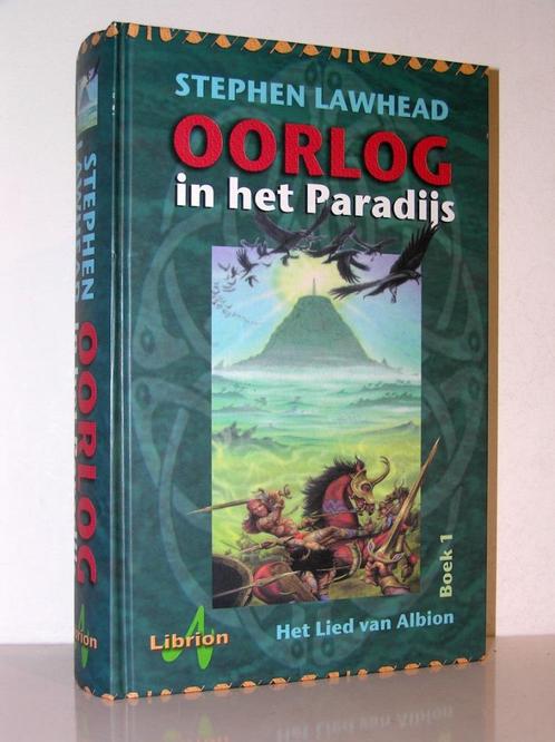 Stephen Lawhead - Oorlog in het Paradijs, Boeken, Romans, Zo goed als nieuw, Nederland, Ophalen of Verzenden