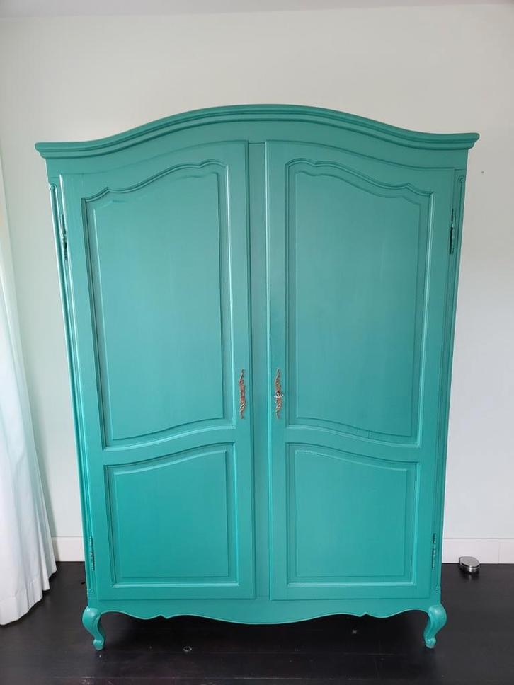 Brocante Kledingkast - Baby/Kinderkamer, Huis en Inrichting, Kasten | Kledingkasten, Gebruikt, 150 tot 200 cm, 100 tot 150 cm